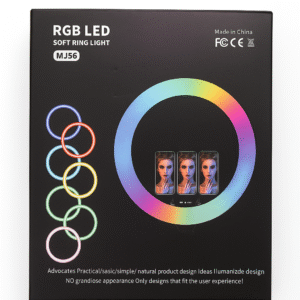22 Inch RGB LED Soft Ring Light (Model: MJ56)