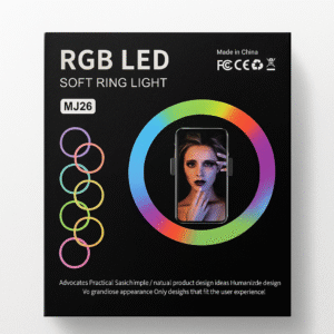 10 Inch RGB LED Soft Ring Light – MJ26