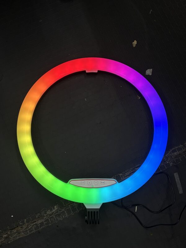 MJ45 RGB 18 inch LED Soft Ring Light – Multi-Color Studio Ring Light - Image 3
