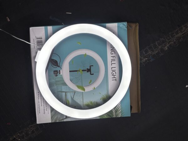 12 Inch Ring Fill Light HX-300 with Tripod Stand & Mobile Holder - Image 3