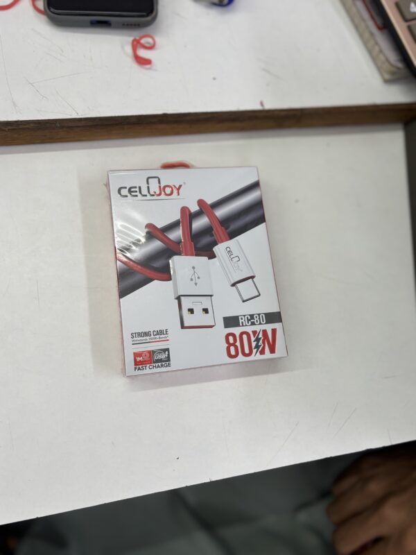 CELJOY RC-80 80W Fast Charging USB Data Cable - Image 2
