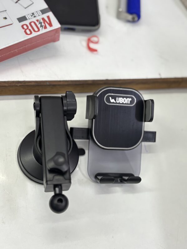 UBON CRH-524 Transparent 360° Car Mobile Holder - Image 3