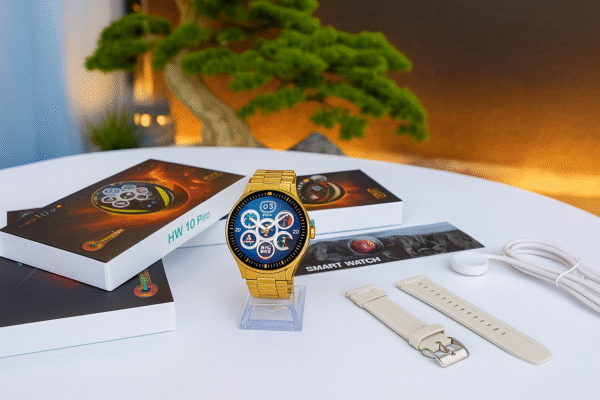 HW10 Pro Smart Watch (Metal Strap + Extra Silicon Strap) - Image 6